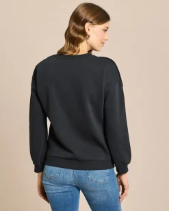 Best Sweatshirt mit großer Schleife Shirts & Tops