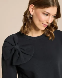 Best Sweatshirt mit großer Schleife Shirts & Tops