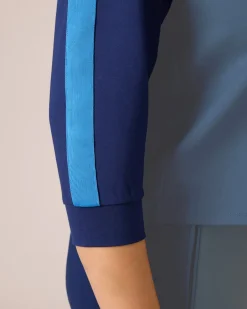 New Sweatshirt mit Kontraststreifen Shirts & Tops