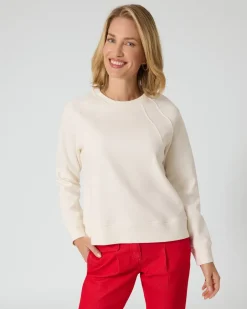Outlet Sweatshirt mit Raglanärmeln Shirts & Tops