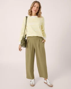 Clearance Sweatshirt mit Streifen Shirts & Tops