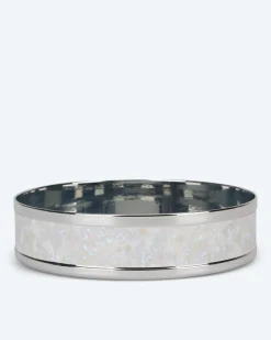 Outlet Tablett in Perlmutt-Optik Dekoration