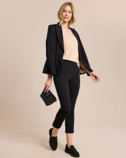 Clearance Taillenformer Hose mit geradem Bein Hosen