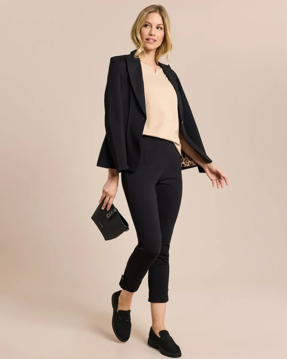 Clearance Taillenformer Hose mit geradem Bein Hosen