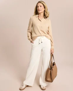 Sale Techno Stretch Hose mit Bändchen Hosen