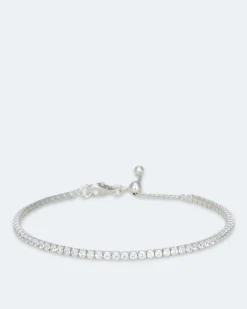 Outlet Tennis-Armband mit Zirkonia Armbänder