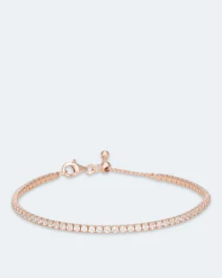 Outlet Tennis-Armband mit Zirkonia Armbänder