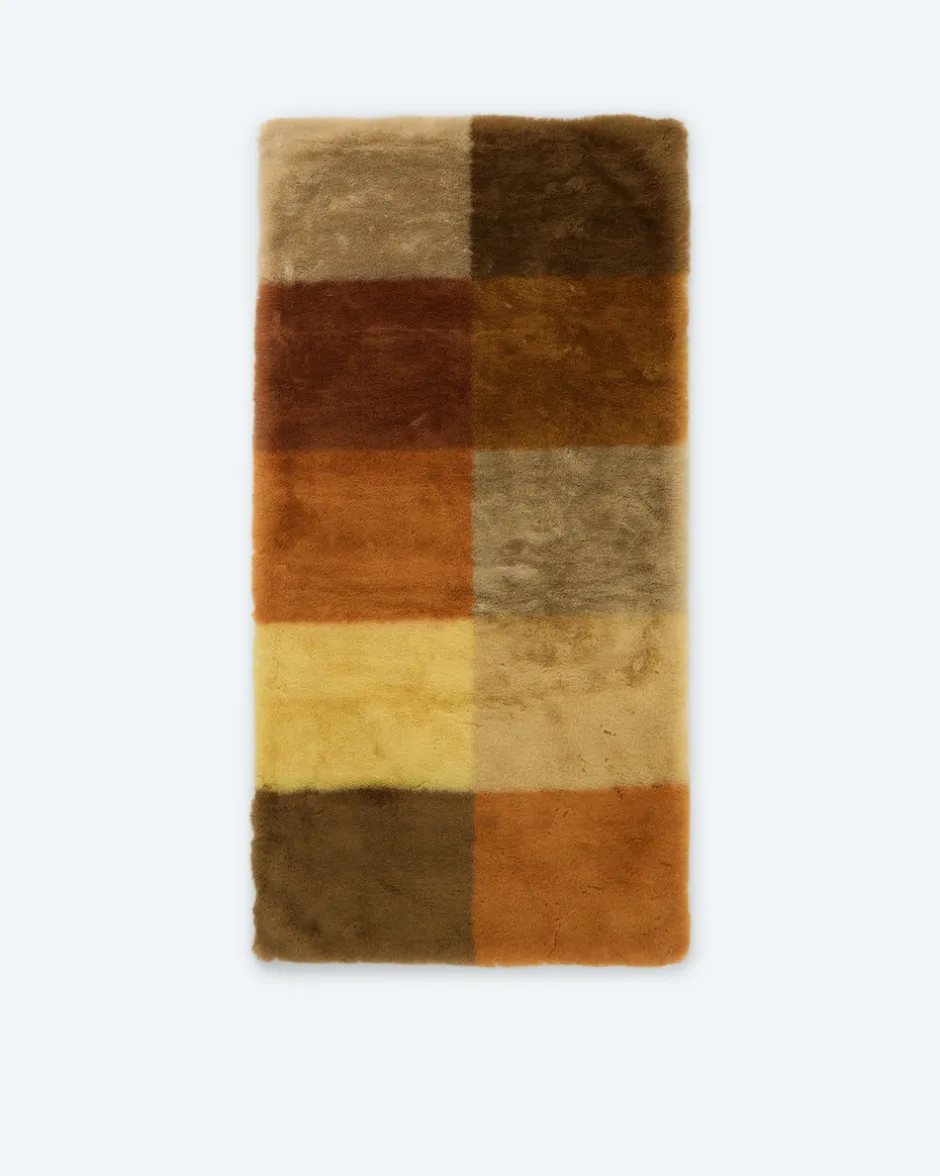 Teppich in Kaninchenfell-Optik "Karos" Heimtextilien