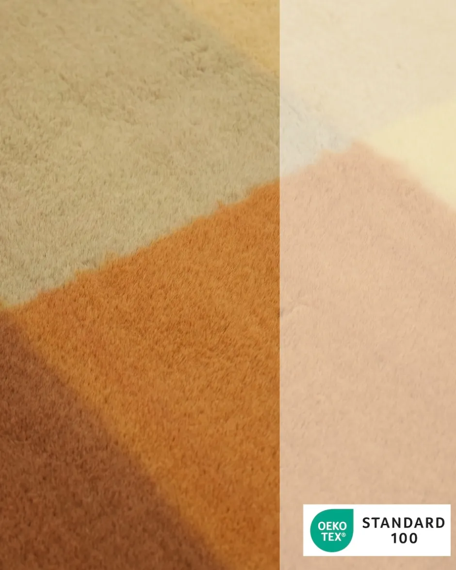 Teppich in Kaninchenfell-Optik "Karos" Heimtextilien