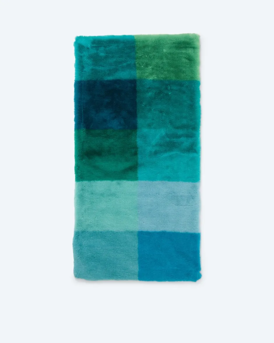 Teppich in Kaninchenfell-Optik "Karos" Heimtextilien