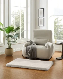 Discount Teppich Kaninchenfell-Optik "Luxus" Heimtextilien