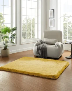 Discount Teppich Kaninchenfell-Optik 