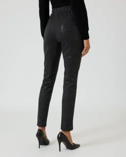 Clearance Thermohose mit Schlangen-Print Hosen