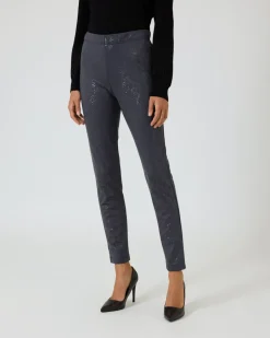 Clearance Thermohose mit Schlangen-Print Hosen