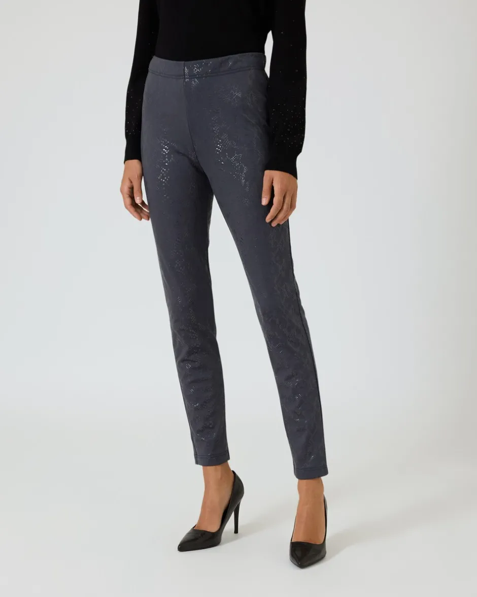Clearance Thermohose mit Schlangen-Print Hosen