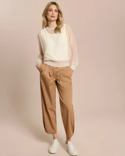 Tüll-Sweatshirt Shirts & Tops