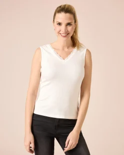 Hot Top mit Spitze Shirts & Tops