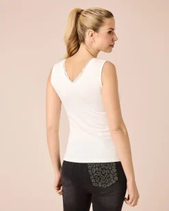 Hot Top mit Spitze Shirts & Tops