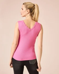 Hot Top mit Spitze Shirts & Tops