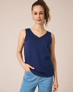 Sale Top mit V-Ausschnitt Shirts & Tops