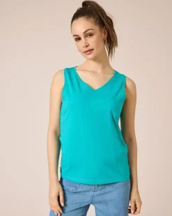 Sale Top mit V-Ausschnitt Shirts & Tops