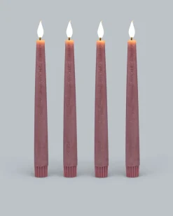 Clearance Touch-Stabkerzen Metallic, 4tlg. Dekoration