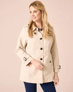 Hot Trenchcoat mit Dekoknöpfen Jacken & Mäntel
