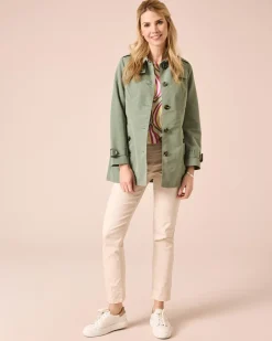 Hot Trenchcoat mit Dekoknöpfen Jacken & Mäntel