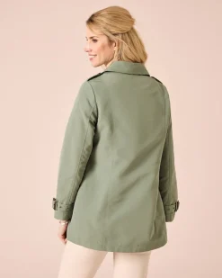 Hot Trenchcoat mit Dekoknöpfen Jacken & Mäntel