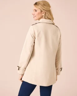 Hot Trenchcoat mit Dekoknöpfen Jacken & Mäntel