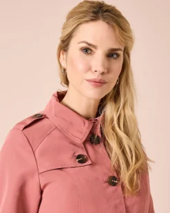 Hot Trenchcoat mit Dekoknöpfen Jacken & Mäntel