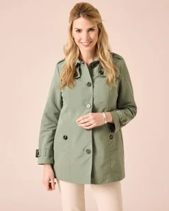 Hot Trenchcoat mit Dekoknöpfen Jacken & Mäntel