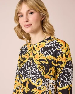 Discount Tunika mit Animal/ Ornamentmix Shirts & Tops