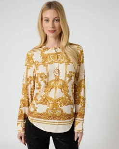 Clearance Tunika mit Ornamentdruck Shirts & Tops