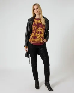 Clearance Tunika mit Ornamentdruck Shirts & Tops