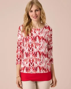 Discount Tunika-Shirt mit Print Shirts & Tops