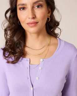 Outlet Twinset mit Knöpfen Strickware