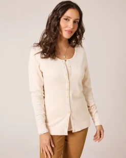 Outlet Twinset mit Knöpfen Strickware