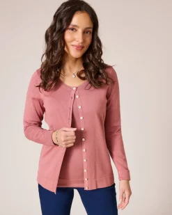 Outlet Twinset mit Knöpfen Strickware