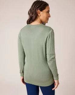 Outlet Twinset mit Knöpfen Strickware