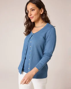 Outlet Twinset mit Knöpfen Strickware