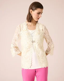 New Twinset mit Verzierung Strickware