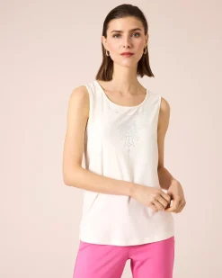 New Twinset mit Verzierung Strickware