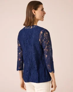 New Twinset mit Verzierung Strickware