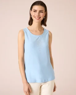 New Twinset mit Verzierung Strickware