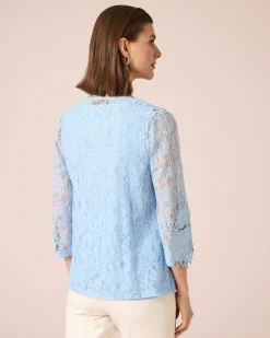 New Twinset mit Verzierung Strickware