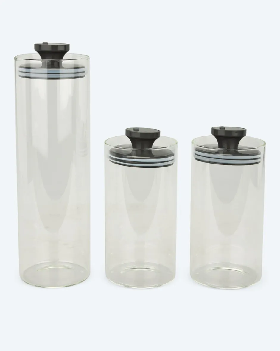 New Vakuum-Vorratsgläser, 3tlg. zW Frischhaltedosen