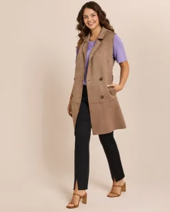 Clearance Velours Weste Jacken & Mäntel