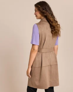 Clearance Velours Weste Jacken & Mäntel