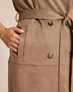 Clearance Velours Weste Jacken & Mäntel